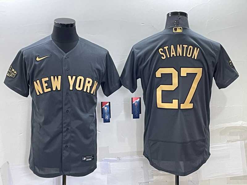 New York Yankees #27 Giancarlo Stanton Grey 2022 All Star Stitched Flexbase Nike Jersey,We sell and wholesale New York Yankees #27 Giancarlo Stanton Grey 2022 All Star Stitched Flexbase Nike Jersey on line form chian!